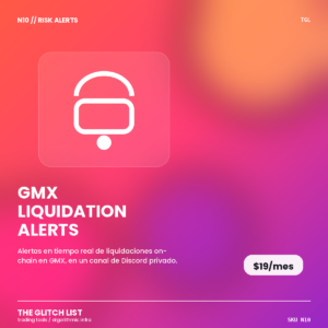 GMX Liquidation Alerts