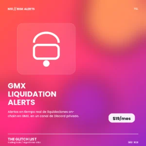 GMX Liquidation Alerts