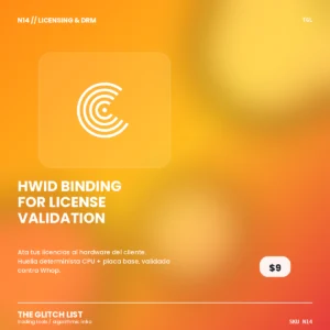 HWID License Manager + Binding Kit — Python