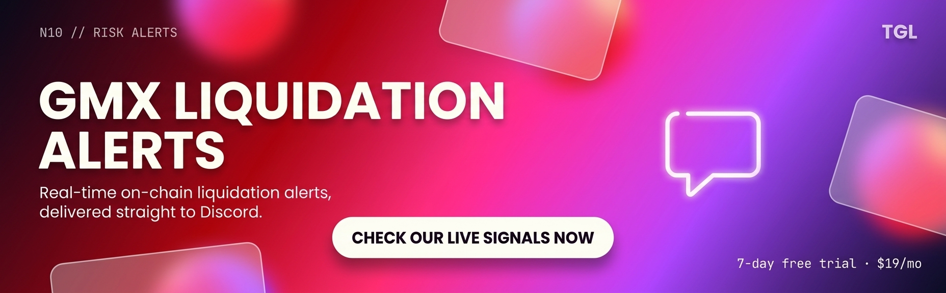 GMX Liquidation Alerts - Check our live signals now
