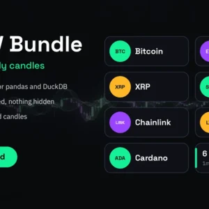 OHLCV Bundle: BTC ETH XRP SOL LINK LTC ADA, free download